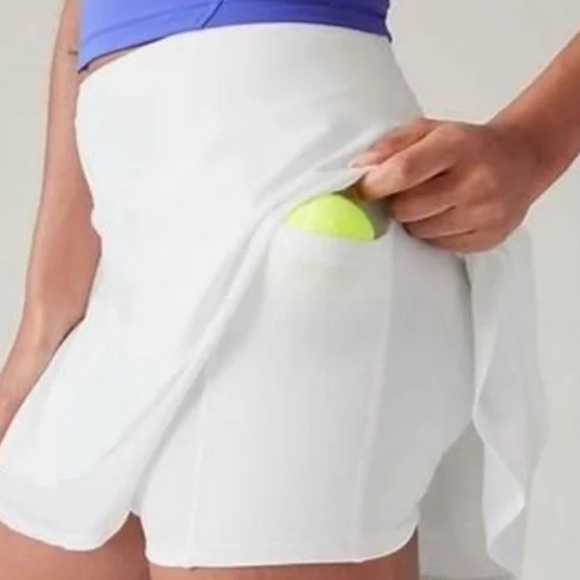 NWOT Athleta Ace Mesh White Skort Size 2X - Picture 3 of 11